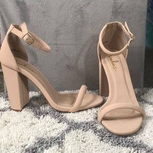 Lulus Nude Heels